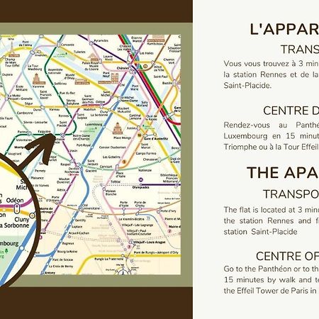 Grand Studio Confort#St Germain-Montparnasse#4P 파리 외부 사진